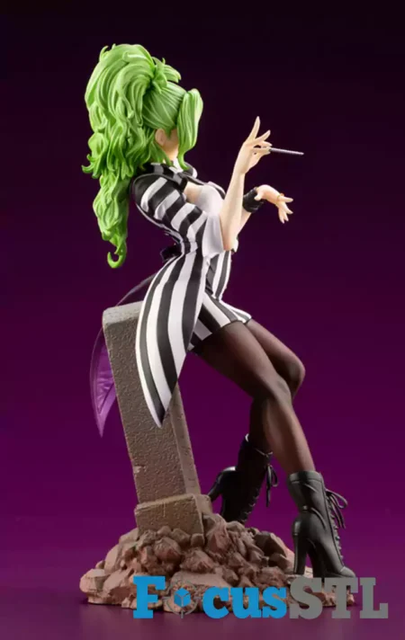 Beetlejuice Girl STL 3D Print File