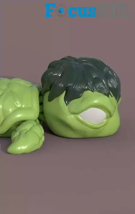 Super Turtle Hulk STL 3D Print Model
