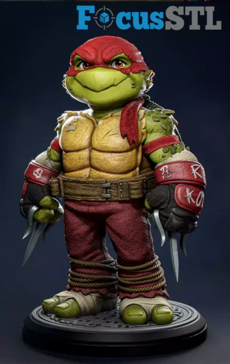 Raphael Toon STL 3D Print Model