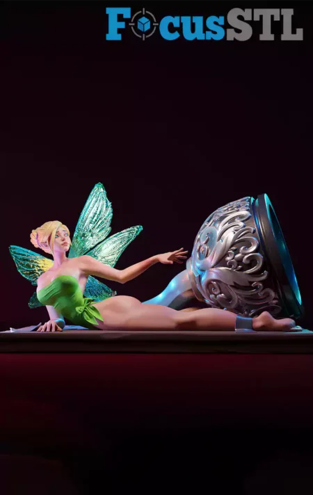 Tinker Bell STL 3D Print Model