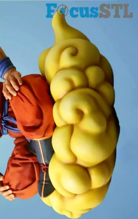 Goku Flying Cloud STL 3D