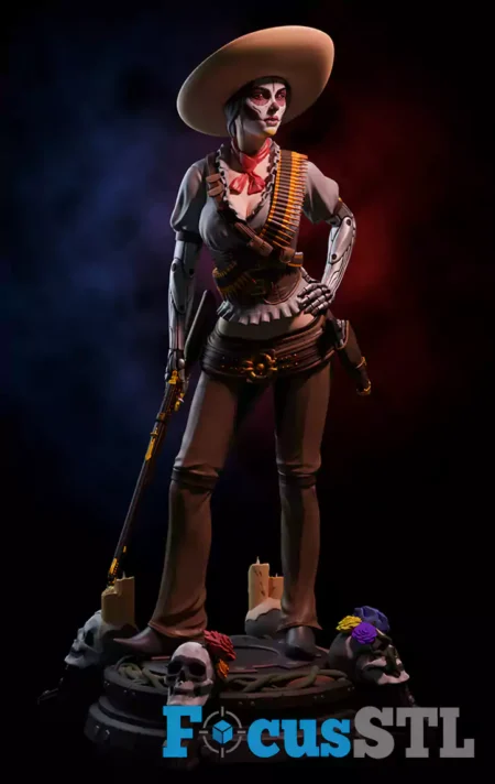 Lady Mechanika STL 3D Print Model