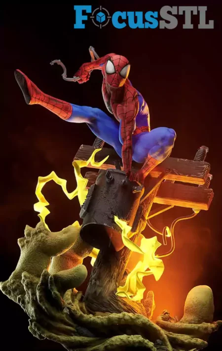 Spider-Man STL 3D Print Model