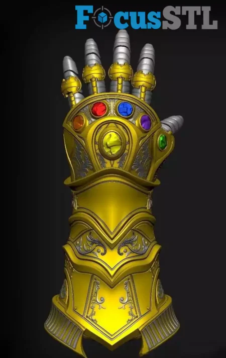 Dr Doom Infinity Gauntlet STL 3D Print Model