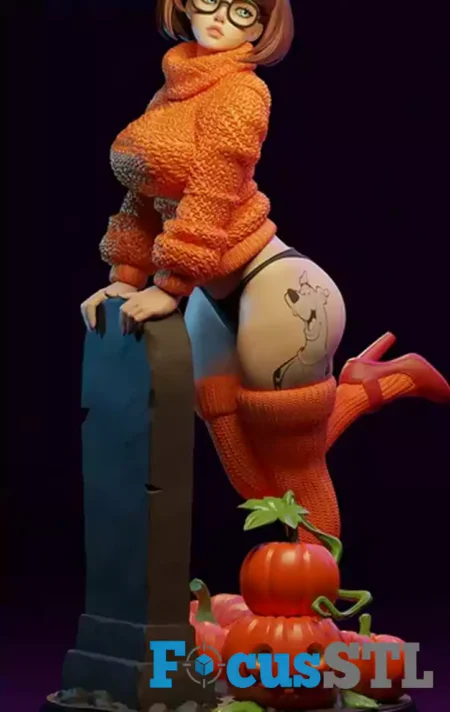 Velma Tattoo STL 3D Print Model
