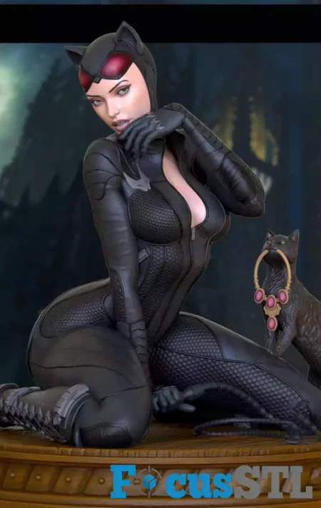 Catwoman STL 3D Print File
