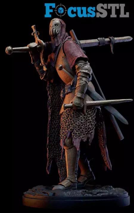 The Vagabond Knight STL 3D Print Model