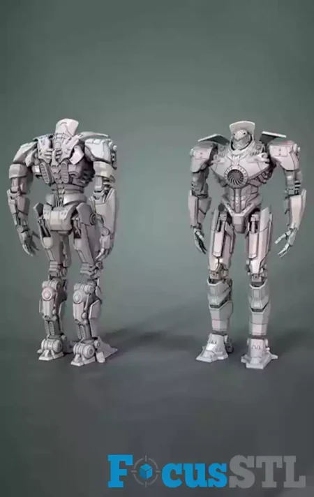 Gipsy Danger STL 3D Print File