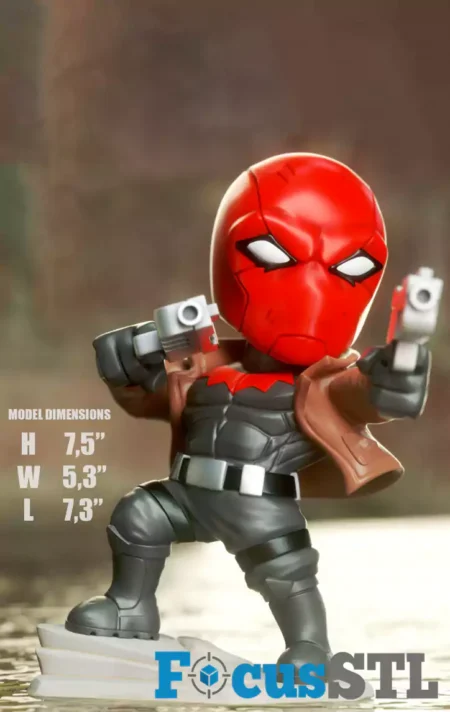 Red Hood Chibi STL 3D Print Files