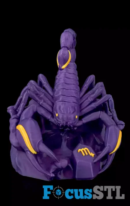 Scorpio STL 3D Print Files