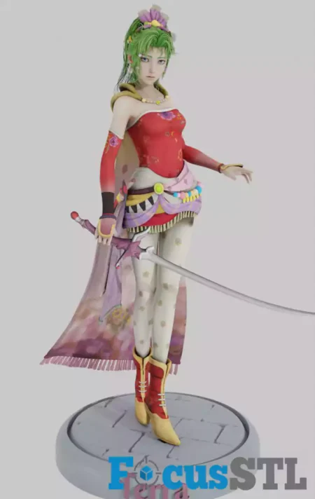 Terra Branford STL 3D Print File