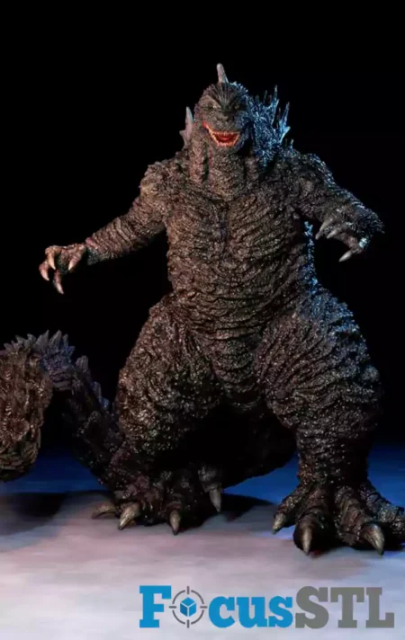 Godzilla STL 3D Print File