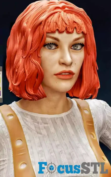 Leeloo STL 3D Print File