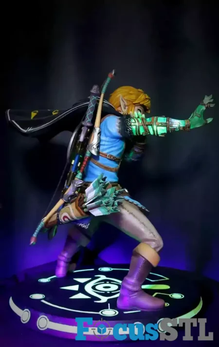 Link Zelda Tears of the Kingdom STL 3D Print File