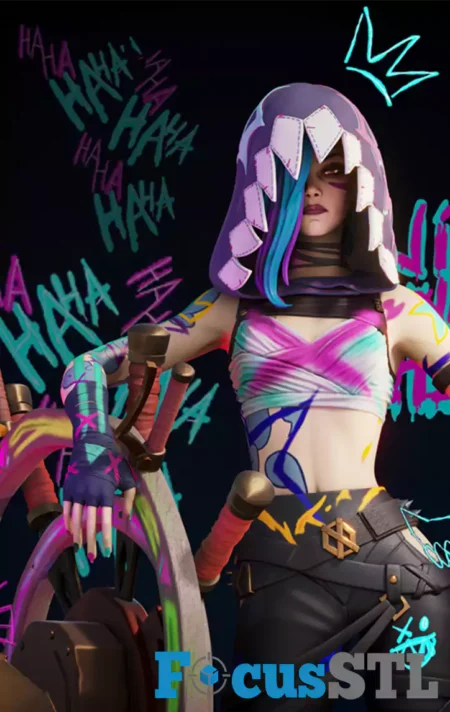 Jinx STL 3D Print File