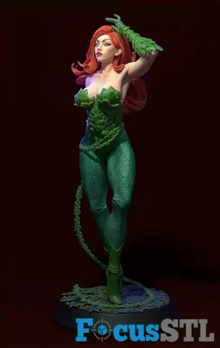 Poison Ivy STL 3D Print File