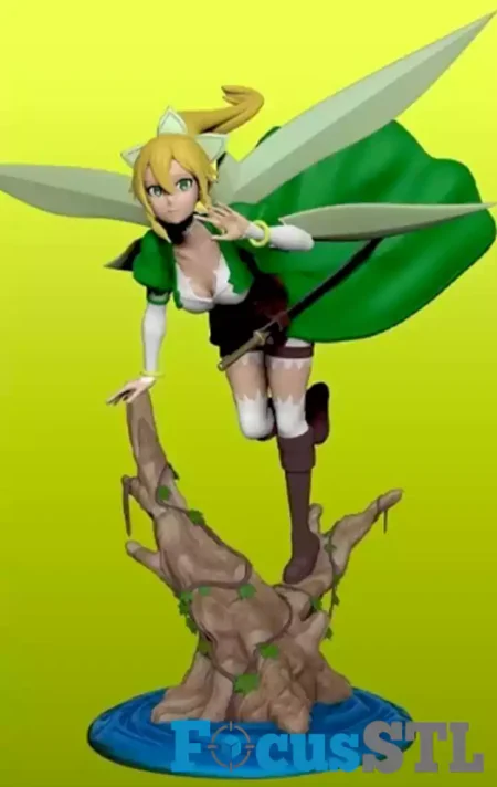 Leafa STL 3D Print File