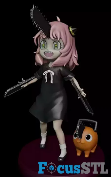 Anya Forger STL 3D Print File
