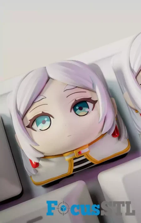 Frieren Keycaps STL 3D Print File