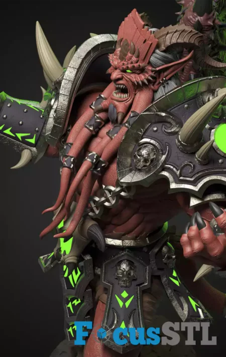 Kiljaeden STL 3D Print File