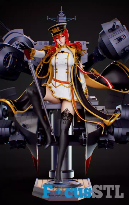 Azur Lane STL 3D Print File
