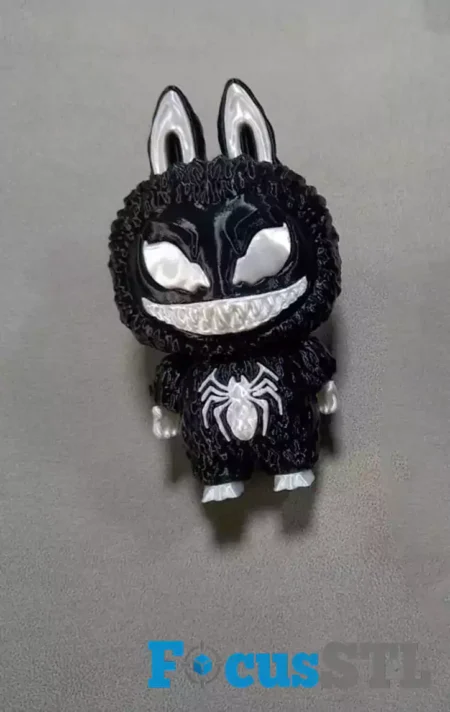 Labubu x Venom STL 3D Print File