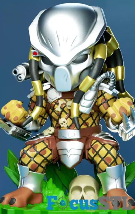 Predator Chibi STL 3D Print Files