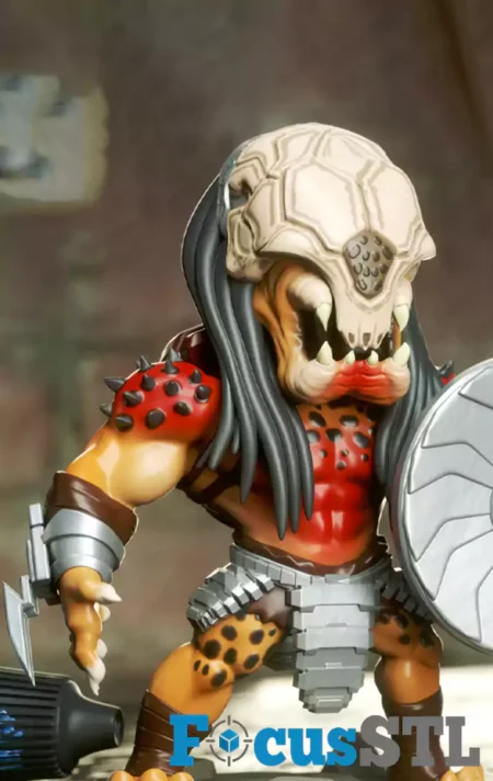 Predator Prey Chibi STL 3D Print Files