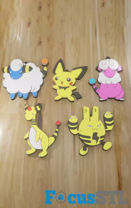 Mega Pack Pokémon 2G STL 3D Print Files