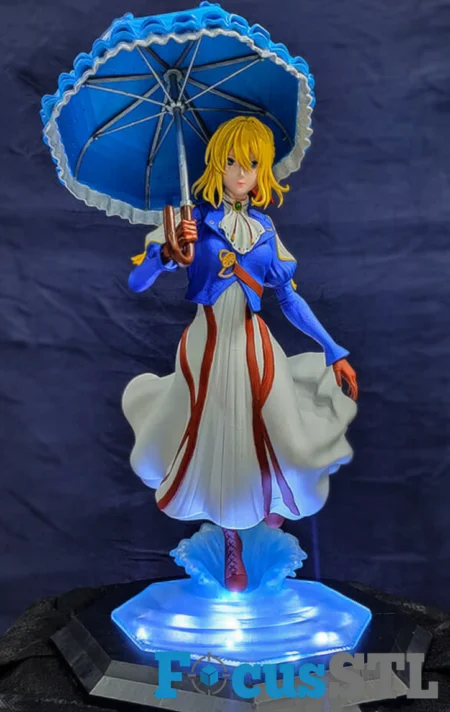 Violet Evergarden STL 3D Print File