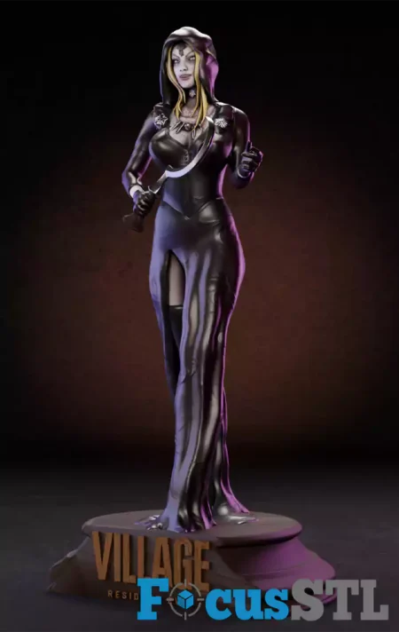 Bela Dimitrescu STL 3D Print File