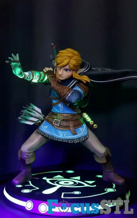 Link Zelda Tears of the Kingdom STL 3D Print File