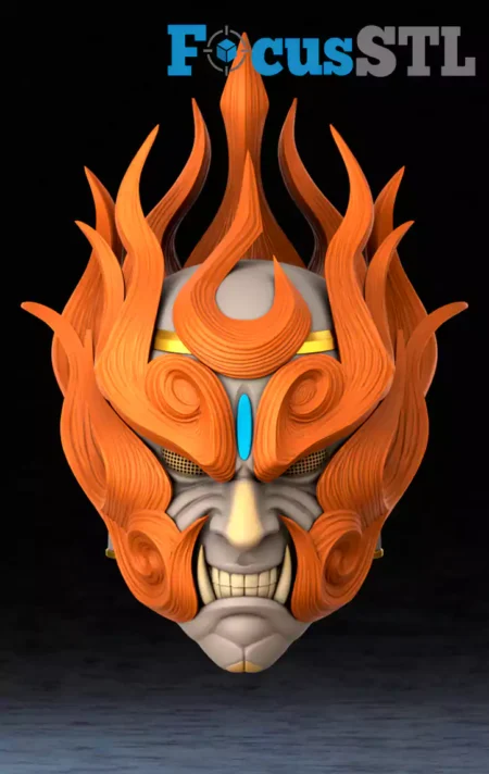 MH Ajarakan Helmet STL 3D Print File