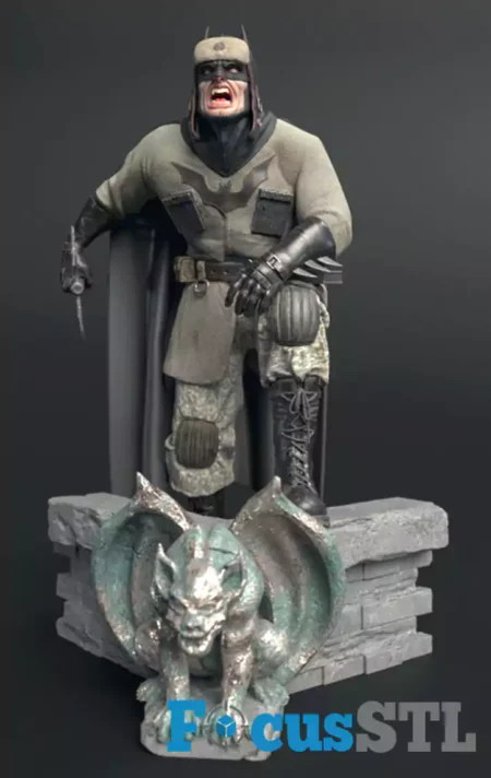 Batman Red Son STL 3D Print File