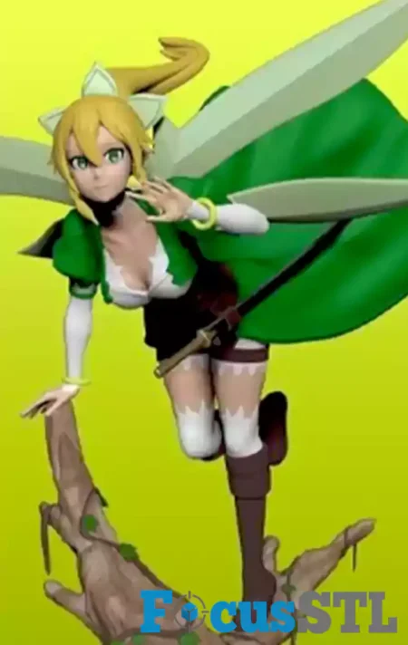 Leafa STL 3D Print File