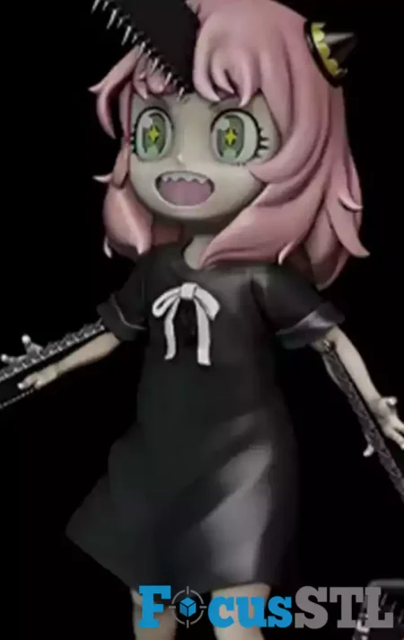 Anya Forger STL 3D Print File