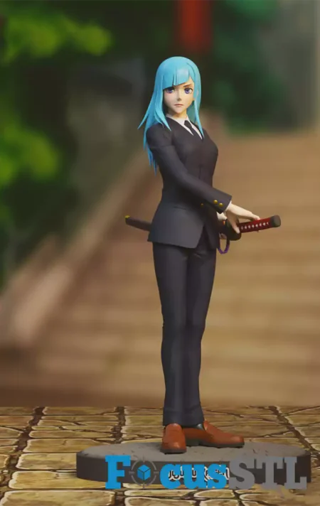 Miwa Kasumi Statue STL 3D Print Files