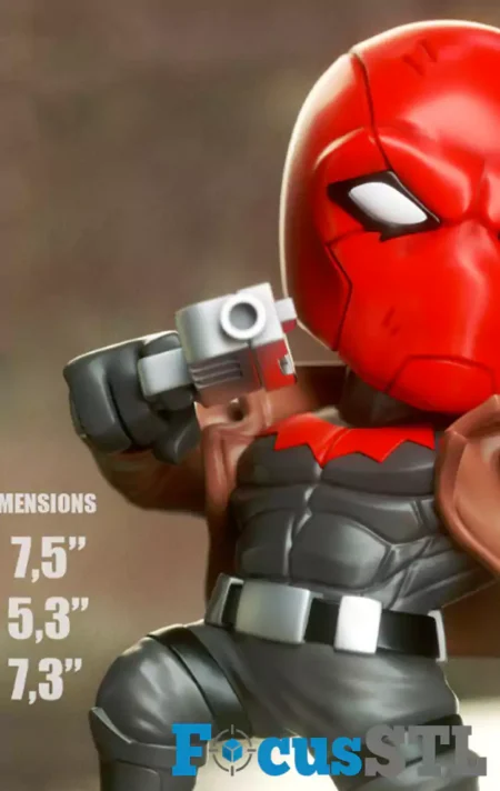 Red Hood Chibi STL 3D Print Files