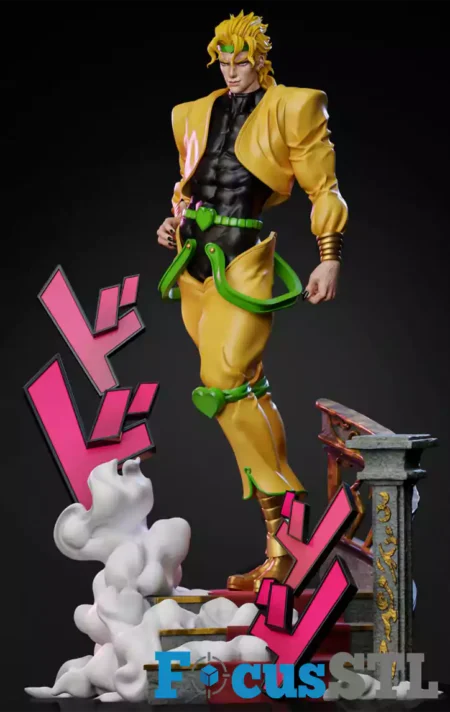 Dio Brando STL 3D Print File
