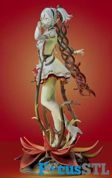 Camellya Wuthering Waves STL 3D Print File