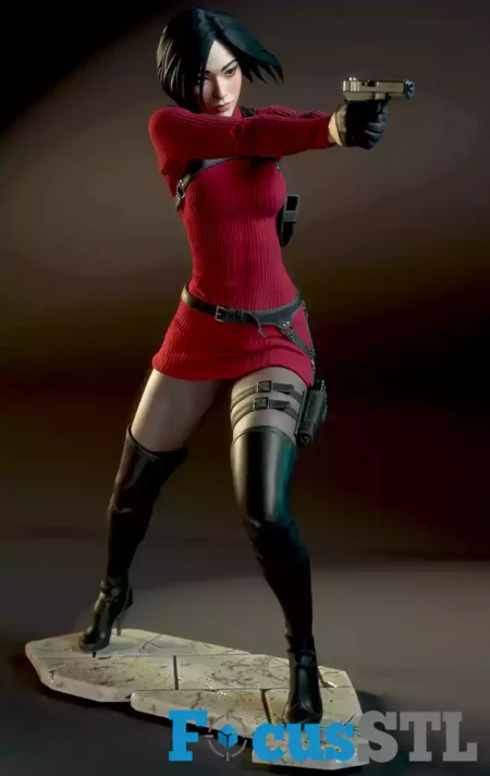 Ada Wong Resident Evil STL 3D Print File