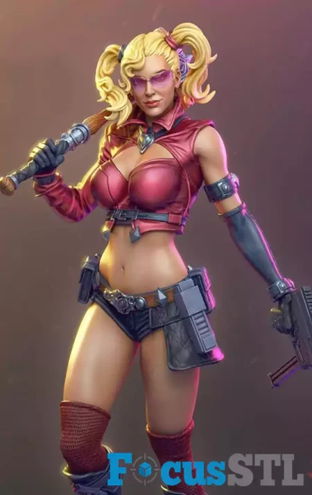 Queen of Mayhem STL 3D Print File