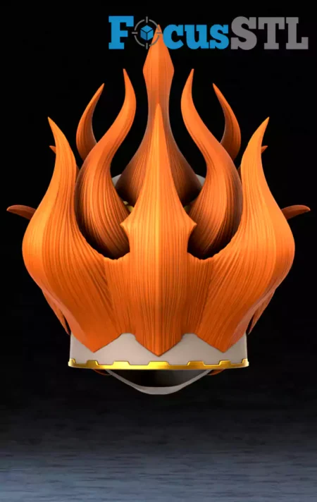 MH Ajarakan Helmet STL 3D Print File