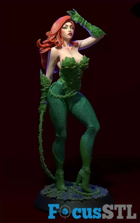 Poison Ivy STL 3D Print File