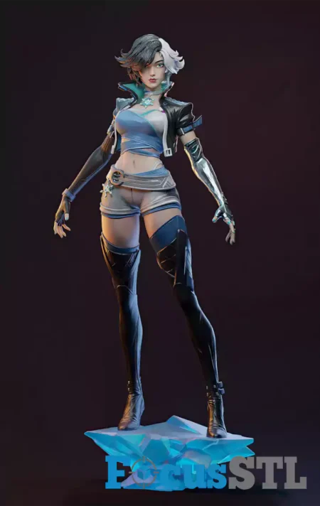Luna Snow STL 3D Print File