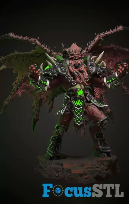 Kiljaeden STL 3D Print File