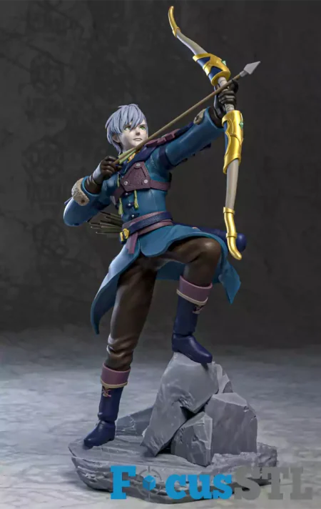 Ashe STL 3D Print File