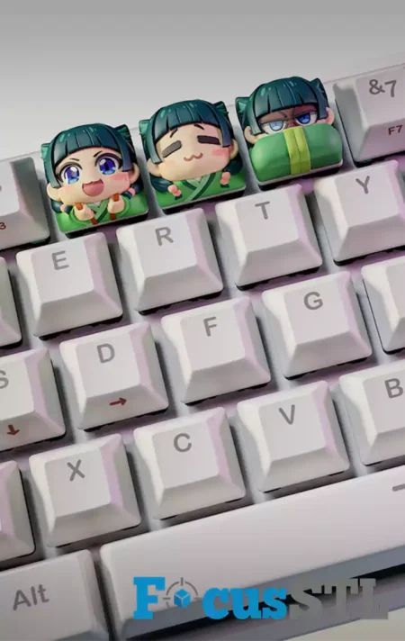 Maomao DIY Keycaps STL 3D Print File
