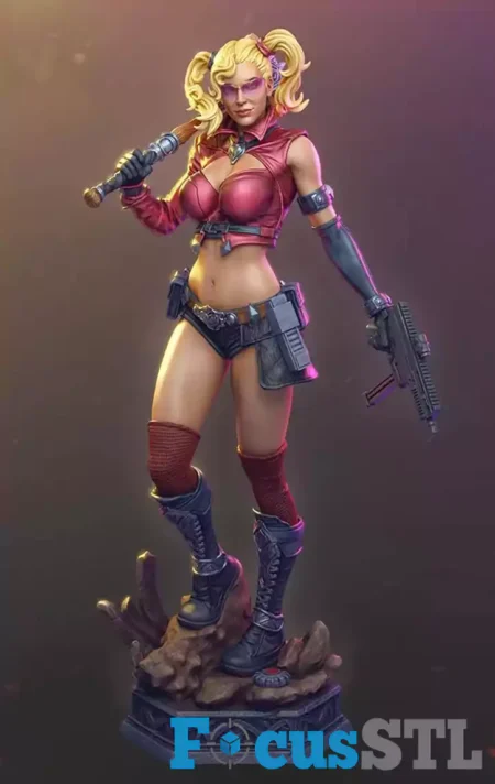 Queen of Mayhem STL 3D Print File