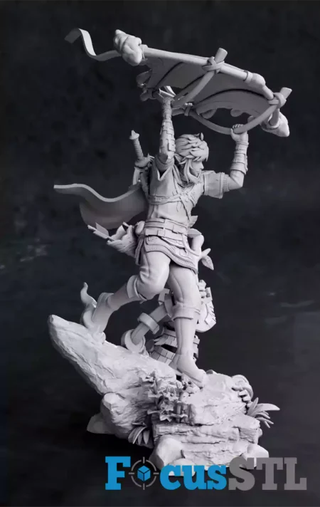 Link Zelda STL 3D Print Files